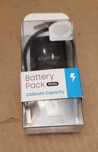 Samsung Battery Pack Mini 2100mAh Capacity USB to MicroUSB Cable - Brand New! - Picture 1 of 3