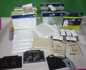 Cubiertas de interruptor de luz con salidas Leviton de 82 piezas y más - Imagen 1 de 17