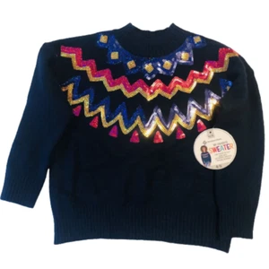 MEMBER'S MARK Girls My Favorite Sweater In Dark Blue, 7/8 - Picture 1 of 3