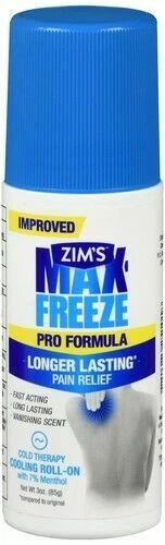 Zim's Max-Freeze Máximo Dolor Muscular y Articular Roll-On 3oz x 2 Foto 1 de 1