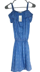 Jessica Simpson Girls Dreama Dress Ruffle Sailor Light blue Youth Size XL ~ New! - Picture 1 of 8