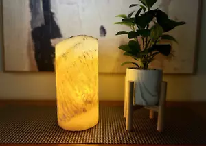 Onyx Lamp / Alabaster Lamp / Table Lamp / Onyx Light / Stone Lamp / Home Decor - Picture 1 of 10