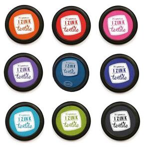 Pigment Stempelkissen Izink für Textil, Textilien Stoffe, Farbwahl Efco 4550-
