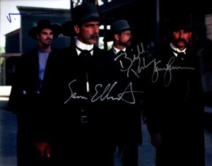Val Kilmer Russell Paxton Elliott signed 11x14 Photo Pic autographed with COA - Picture 1 of 1