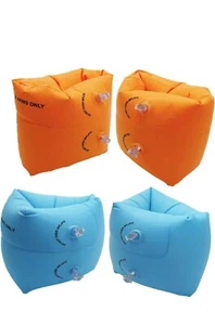 2 Paar Floaties Aufblasbare Schwimmarmbänder Schwimmärmel Schwimmringe Flo - Bild 1 von 13