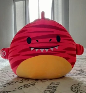 Build A Bear BABW SKOOSHERZ Red Raptor Dinosaur 10” Super Soft #0005-1-5-25 - Picture 1 of 9