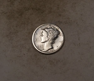 1927 Mercury Dime * Very Fine VF * Better Date * XD166 - Picture 1 of 2