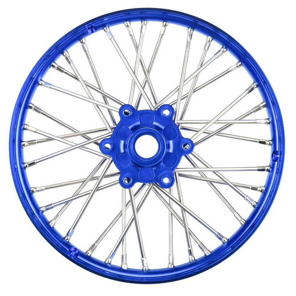 Proline PRO283600T1 1:4 Pro-Spec Aluminum V2 Bead Vorderrad Blau/Blau (1) - Bild 1 von 4