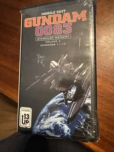 1998 VHS GUNDAM 0083 BAND 4 Very RARE Nos Sealed - Bild 1 von 5