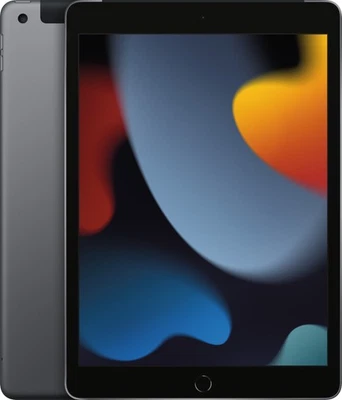 Apple iPad 9.Generation 256GB 4G Apple iPadOS Grau 10.2" Retina Display Dual-SIM - Bild 1 von 2