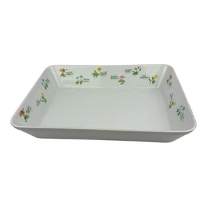 Vintage Anchor Ovenware FLORET 2.5 qt Baking Dish 12.75" x 9.25" x 2.25" - Picture 1 of 14