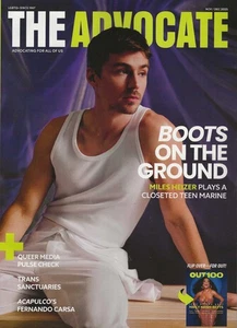 THE ADVOCATE & OUT MAGAZINE NOV/DEC 2025 MILES HEIZER/NIECY NASH-BETTS DUAL SIDE - Picture 1 of 2
