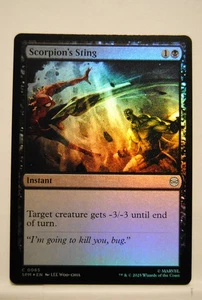 Magic: Spiderman: Scorpion's Sting #0065 Foil - Picture 1 of 2