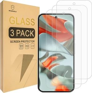 Mr.Shield 3-Pack Tempered Glass Screen Protector for Google Pixel 10/10 Pro/Pixe - Picture 1 of 6