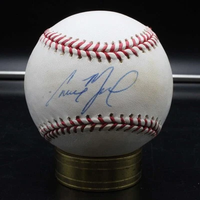 Cameron Maybin Firmado Autógrafo ROMLB Béisbol MLB Certificado AZ555 Foto 1 de 4