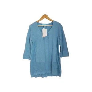 Jersey Blue Illusion Damas Azul Mezcla Lino Talla M Nuevo con Etiquetas - Imagen 1 de 5