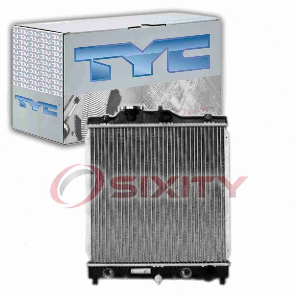 TYC Radiator for 1993-1997 Honda Civic del Sol 1.5L 1.6L L4 Cooler Cooling sn - Image 1 of 4