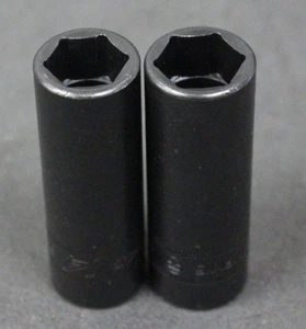 Snap On SIMFM 14 15 MM Impact Metric Deep Socket Set 6 pt 3/8 Dr - Picture 1 of 3