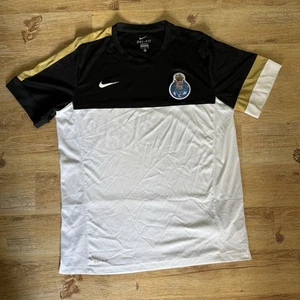 FC Porto Herren Trainingsshirt 2012/13 Gr. XL Erwachsene Nike Dri-Fit schwarz weiß - Bild 1 von 19