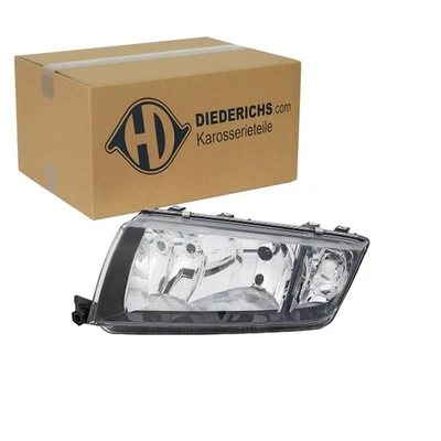DIEDERICHS HALOGEN SCHEINWERFER SCHWARZ LINKS passend für SKODA FABIA | 7805183 - Bild 1 von 3