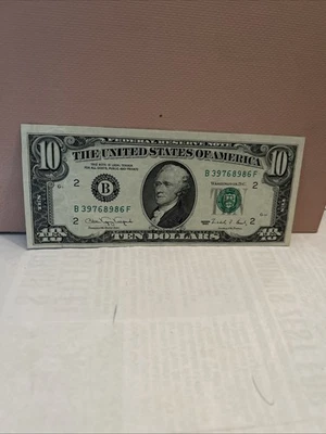 1990 10.00 Note New York Bank Ref # 101  - Image 1 of 2