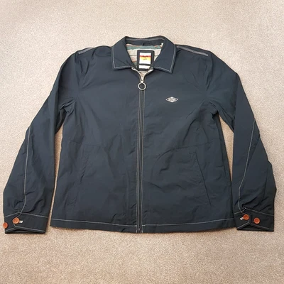 Superdry Mens Jacket XL Blue Coach Lightweight Zip Up Windbreaker Worker Factory - Image 1 of 4