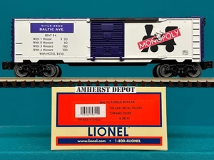 6-39311 Lionel Monopoly Baltic Ave Box Car O/O27 Neu - Bild 1 von 1