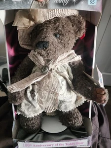 100th Anniversary Limited Edition Teddy Bear - Picture 1 of 7
