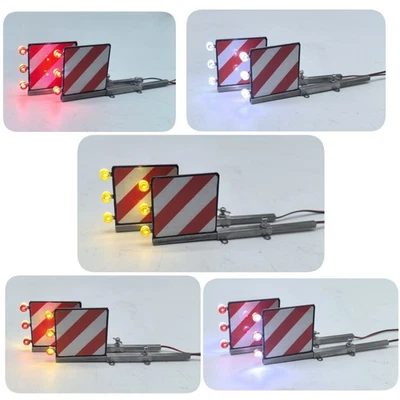 Warning Sign Light for 1/14 Tamiya RC Truck Scania MAN Benz Width Sign DIY Parts - Image 1 of 4