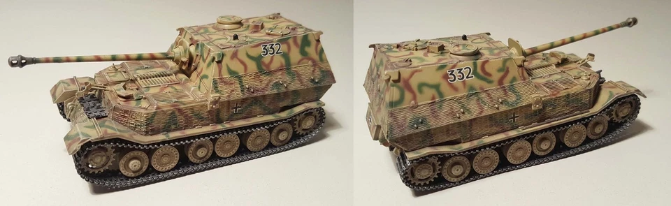DRAGON ARMOR 1/72 Elefant w/Zimmerit, 3/s.Pz.Jg.Abt.653, Poland 1944 60123 - Immagine 1 di 1