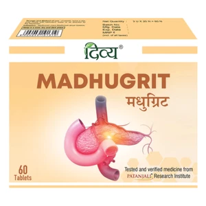 DIVYA MADHUGRIT TABLET 60 N 38 G - Picture 1 of 4