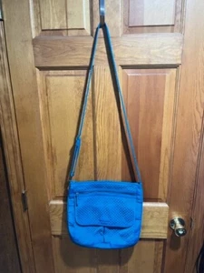 VERA BRADLEY CARSON HOBO SHOULDER BAG CROSSBODY BAHAMA BAY BLUE - Picture 1 of 8