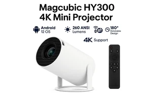 Magcubic HY300 4K Mini Projector Android 12 | WiFi 6 BT 5.0 | US Stock Fast Ship - Picture 1 of 8