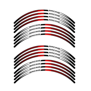 R03B For 2017-2020 Aprilia SHIVER 900 Red Removaeble Wheel Sticker 19 18 - Picture 1 of 7