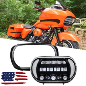 Luces de señal de giro de haz alto/bajo LED dobles para Harley Road Glide 2004-2013 - Imagen 1 de 10