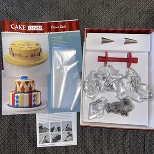 NEW Cake BOSS Circus Cake Kit Decorating Kit ~ Easy to Follow Instructions - Picture 1 of 8
