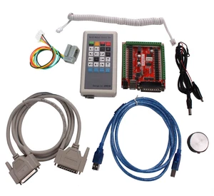 USB LPT Mach3 CNC 6 Axis Stepper Motor Controller Manual Control Box CNC Kit - Picture 1 of 1