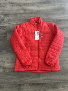 Fjallraven Expedition X-Latt Insulated Puffer Jacket Women Basalt M True Red - Picture 1 of 11