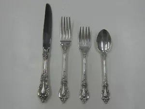 Lunt Eloquence Set da 4 pezzi in argento sterling (lotto #4) - Foto 1 di 12