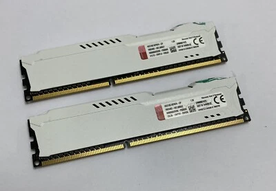 8GB Kit (2 x 4GB) Kingston HyperX HX318C10FW/4-CP PC3-14900 DDR3 Computer Memory - Image 1 of 4