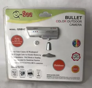 Q-See Bullet Color Outdoor Camera QSBVC New - Picture 1 of 2