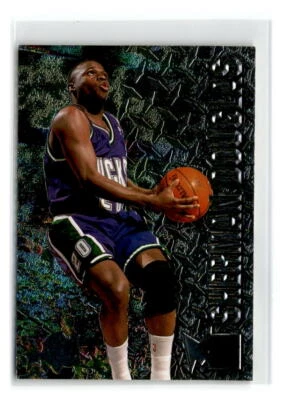 1996-97 Metal - #56 - Sherman Douglas - Milwaukee Bucks - Image 1 of 2