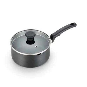 T-fal Comfort Titanium Nonstick Cookware, Sauce Pan, 3 quart, Black - Picture 1 of 4