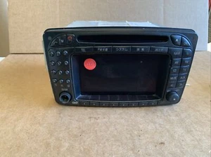 2002-2006 Mercedes C Class CLK Navigation GPS Radio CD Player Display Screen OEM - Foto 1 di 8