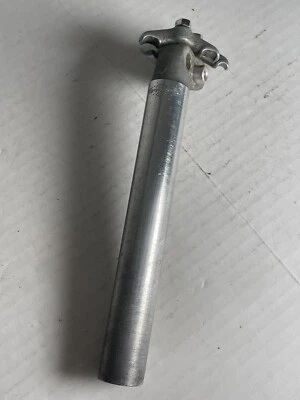 Campagnolo Seatpost 26.8mm World 27 Micro Two Bolt Missing One Rail Plate Great - Изображение 1 из 4