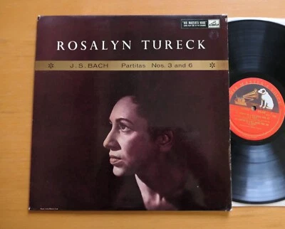 ALP 1692 ED1 Rosalyn Tureck Bach Partitas Nos. 3 and 6 HMV 1st R/G Mono LP - Image 1 of 4