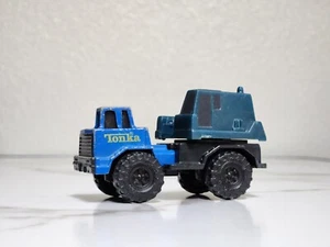 Vintage 1992 Tonka Truck Tractor Toy Blue - Picture 1 of 10