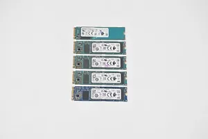 Lot of 5 Mixed Brand M.2 Sata 256GB SSD #2277 - Picture 1 of 1