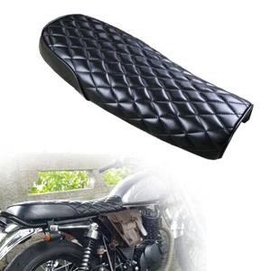 Seat Pillion Cushion Long Passenger High quality Cafe Racer Fit For Honda Yamaha - Foto 1 di 6