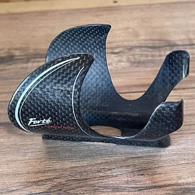 Jaula para botellas de agua de fibra de carbono Forte usada 28 g Foto 1 de 4